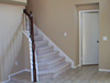 house for rent in oceanside, staircase and bathroom door