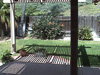 oceanside rental home, back patio center view
